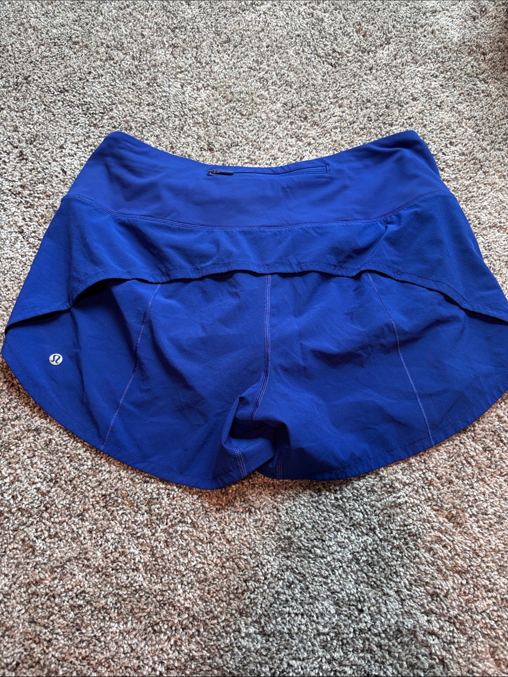 lululemon athletic Women's Royal Blue Running Short 3”